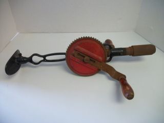 Vintage Millers Falls No.  12 Early Model Eggbeater Hand Drill,  Level