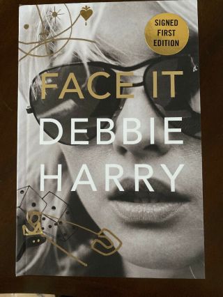 Blondie Deborah Debbie Harry Face It Book Signed Books A Million