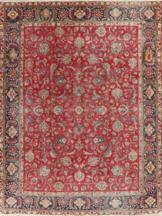 Vintage Traditional Floral Oriental Area Rug Handmade Living Room Carpet 10x13