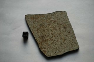 Meteorite Ghadamis Libya,  Huge Full Slice 110 Grams