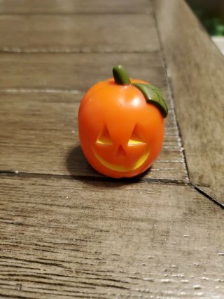 Vintage Hallmark Merry Miniatures Figure Pumpkin - Jack O Lantern - Halloween 2