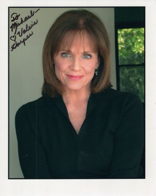Valerie Harper Hand Signed 8x10 Photo,  Great Actress To Michael