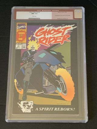 Ghost Rider Vol.  2 1 Cgc 9.  6 Old Red Label 1st Danny Ketch Ghost Rider Nm,
