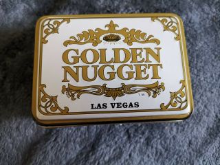 Golden Nugget Casino Playing Cards Tin - Las Vegas