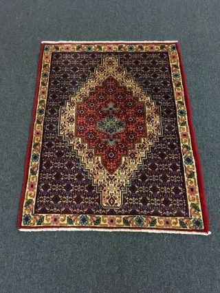 On Great Fine Hand Knotted Persian - Rug Geometric Carpet 2’7”x3’5”