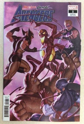 Absolute Carnage Avengers 1 1:50 Yoon Variant Ac Marvel 101619