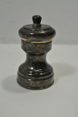 Vintage Tiffany & Co.  Sterling Silver.  925 Pepper Mill 135g