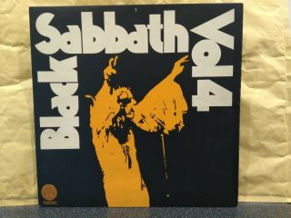 Black Sabbath - Vol4.  1972 Vinyl Lp Ex,  Gatefold Vertigo 6360071