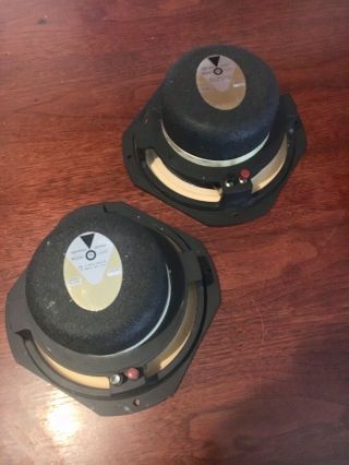 Vintage Jbl Le8t Full Range Speaker Pair 16 Ohm