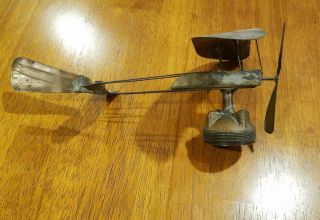 World War 1 Trench Art Airplane Made From Brass