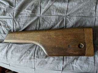 German Mauser Broomhandle C96 Wooden Stock Holster C - 96 C96 C 96