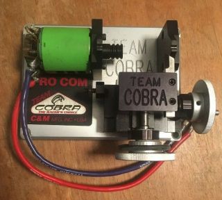 Vintage Team Cobra Com Lathe Brushed R/c Radio Control Motor