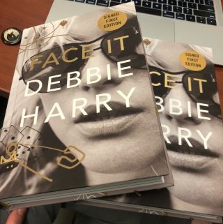 Blondie Deborah Debbie Harry Face It Book Signed First Edition Autographed