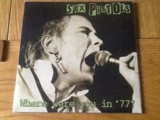 Rare Sex Pistols Limited Edition Single 