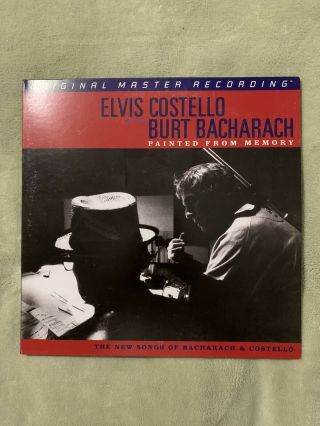 Elvis Costello Burt Bacharach Painted From Memory Mobile Fidelity Mfsl Vinyl Oop