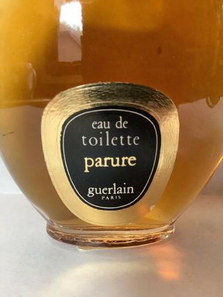 Vintage Guerlain Parure Eau De Toilette Perfume Paris France 3