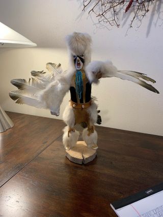 Kachina Doll Signed - 15 Inch Eagle Dancer