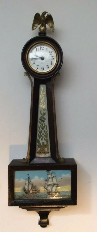 Antique Seth Thomas Mini Banjo Clock