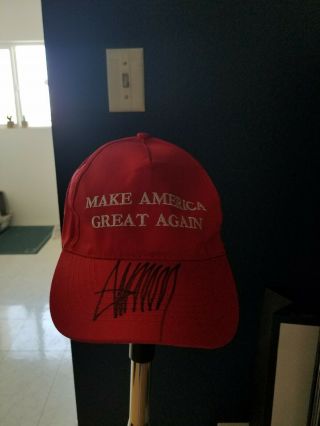 Donald Trump Signed Autographed Make America Great Again