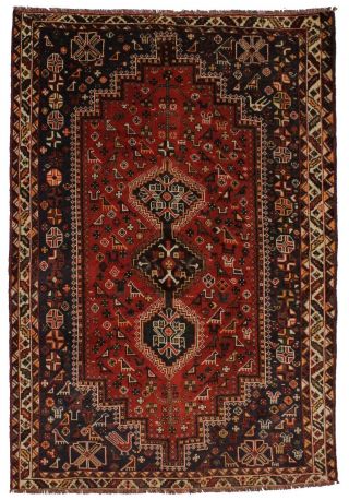 6x8 Decorative Handmade Semi Antique Tribal Rug Oriental Area Carpet 5 