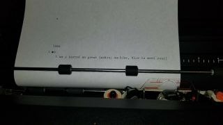 Vintage Black IBM Selectric II 2 Correcting Typewriter W/ Cover Intact 3