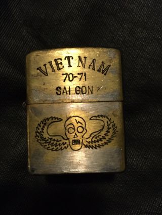 Vietnam War Zippo Vintage Lighter 1970