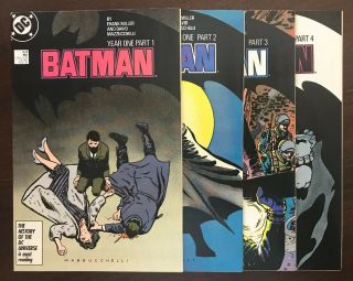 Dc Batman 404 - 407 Complete Year One Catwoman Nm