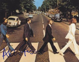 Alan Parsons Signed Photo Beatles Abbey Road,  Engineer For The Beatles