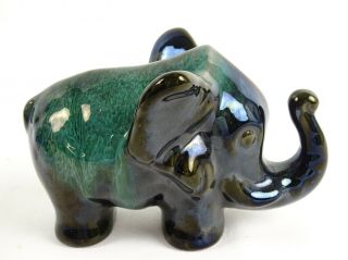 Cute Canadian Blue Mountain Pottery Elephant Lustre Figure Canada