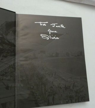 Photo Book On Cannes Festival,  Inscribed By Olivia De Havilland To Jack Valenti