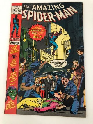 The Spider - Man 96 (may 1971,  Marvel)