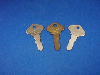 Antique Model T Keys By Crown Lock Co.