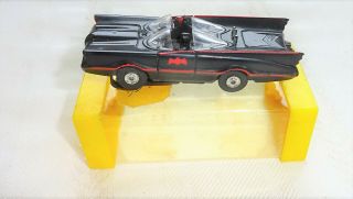 Vintage Aurora T - Jet Ho Scale Slot Car Batmobile W/box Very