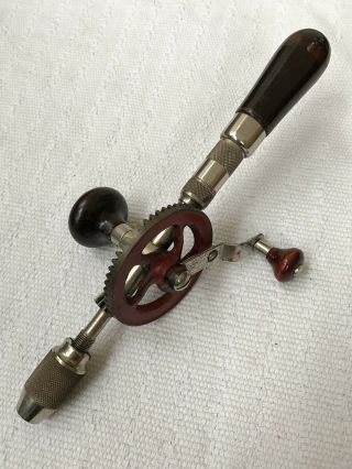 Vintage Millers Falls Hand Drill No.  3 - Egg Beater Style
