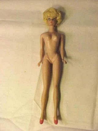 Vintage 1958/ 1962 Mattel Barbie Bubble Hair Splayed Hands Made In Japan