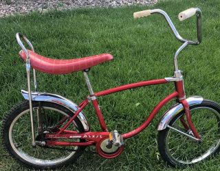 Vintage Schwinn Red Pixie Sting - Ray Bike -