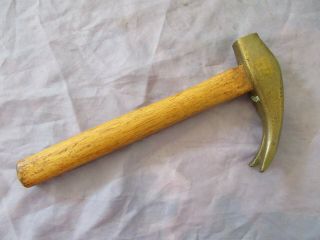 Vintage Jewelry - Tinsmith Brass Bronze Claw Hammer