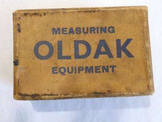 Vintage Oldak Dial Indicator Model Als14 Measuring Equipment Gauge