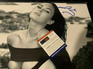Megan Fox Signed 11x14 Photo Autographed Psa/dna Itp Auto Au Transformers X