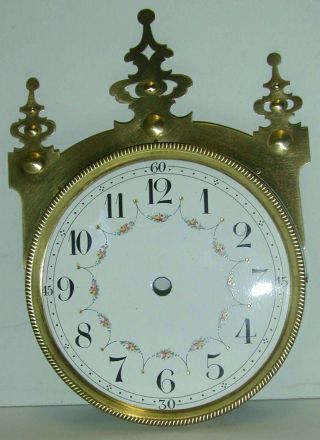 Gustav Becker 400 Day Torsion Clock Dial