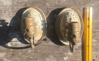 Vintage Pair Electric Wall Sconce