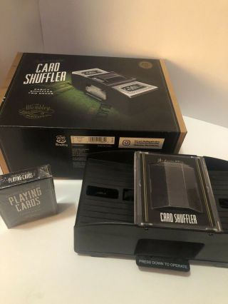 Automatic 1 - 2 Deck Card Shuffler Casino Style Battery Operated.
