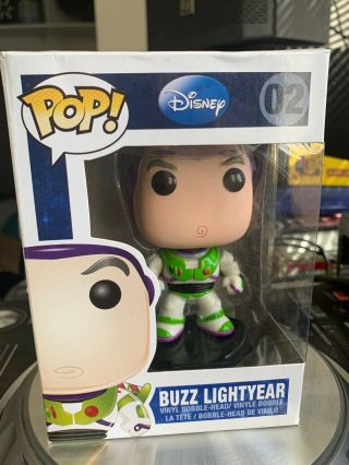 Funko Pop Disney 02 Toy Story Buzz Lightyear Series 1 Rare Vaulted Grail