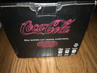 Stranger Things Coke Can (empty) Coca Cola W/ Box