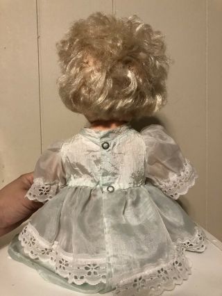 Vintage EEGEE Baby Doll 1974 w/ Clothes Drink And Wet Sleepy 2