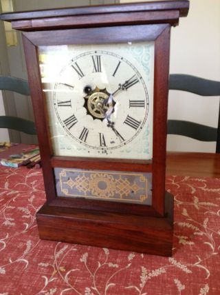 Antique Waterbury Alarm Clock - Pre - 1930 Shelf
