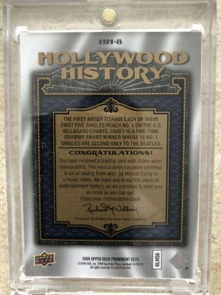 Mariah Carey 09 Ud Prominent Cuts Hollywood History Sweater Hh - 8 2