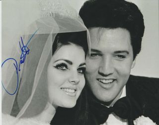 Priscilla Presley Elvis Wife Signed 8x10 Photo Proof