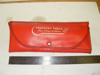 Vintage Crescent Tool Kit,  Screw Driver,  Wrench,  Pliers