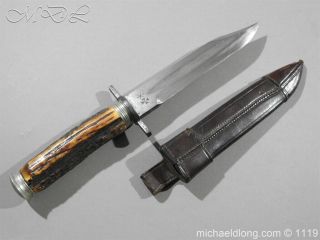 Military Issue Bowie Knife By J Rodgers And Sons Sheffield